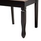 Baxton Studio Lanier Side Chair with Sand Cushion in Espresso Brown (Set of 4), , large