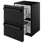Thor Kitchen Gordon Ramsay 5.4 Cu. Ft. Undercounter Drawer Freezer with Handle Kit in Black, , large