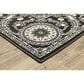 Oriental Weavers Raylan Oriental 5"3" x 7"6" Black Area Rug, , large