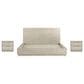 Blue River Abbey 3-Piece King Bed Set in Silver Grey Oak, , large