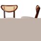 Baxton Studio Dannell Side Chair in Walnut Brown and Light Brown (Set of 2), , large