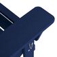 Hearth and Haven 3-Piece Outdoor Folding Adirondack Chair Set with Side Table in Navy Blue, , large
