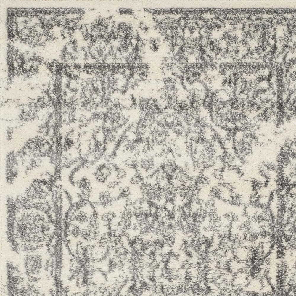 Safavieh Adirondack ADR101B-3 3&#39; x 5&#39; Ivory/Silver Area Rug, , large