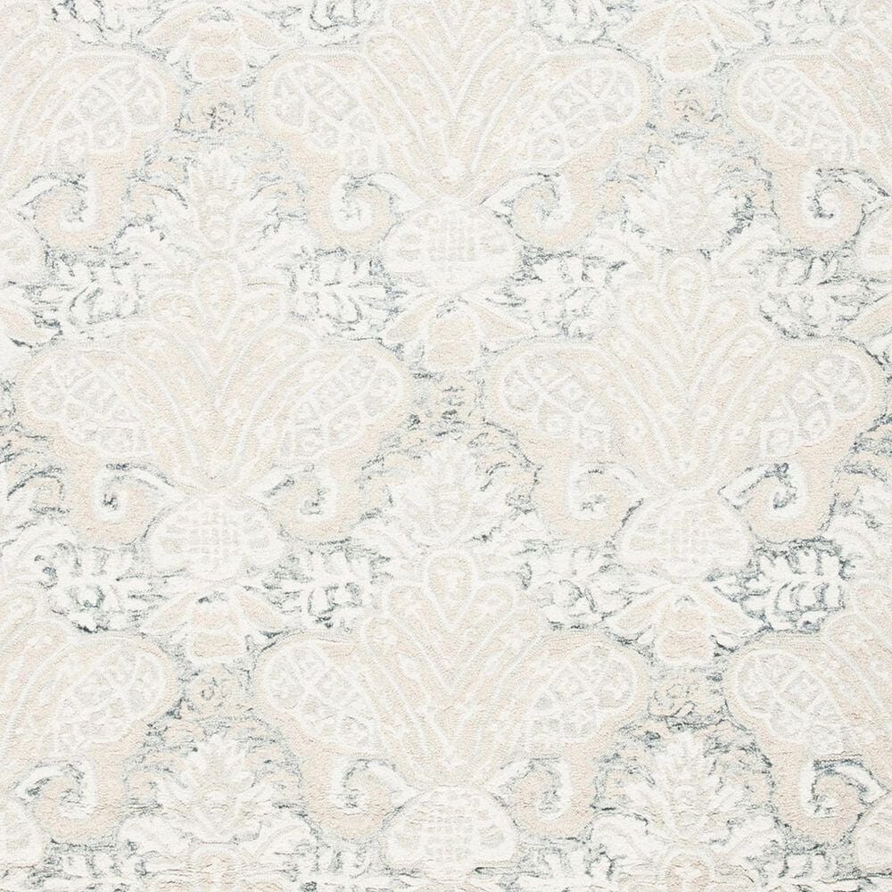 Safavieh Micro-Loop Damask 5&#39; x 8&#39; Charcoal and Ivory Area Rug, , large