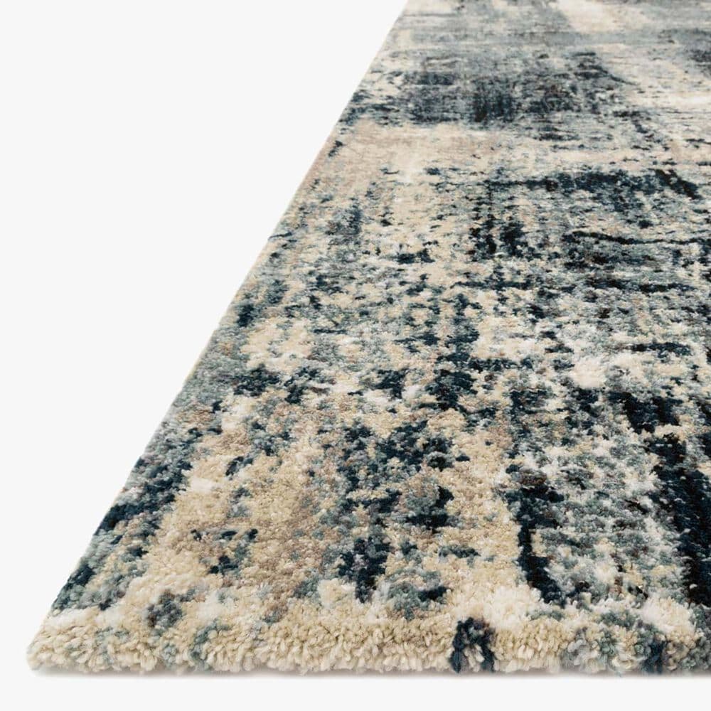 Loloi Augustus AGS-01 2&#39;7&quot; x 7&#39;8&quot; Navy and Dove Area Rug, , large