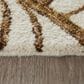 Feizy Wallace WAL8A44F Brown 5" x 8" Area Rug, , large