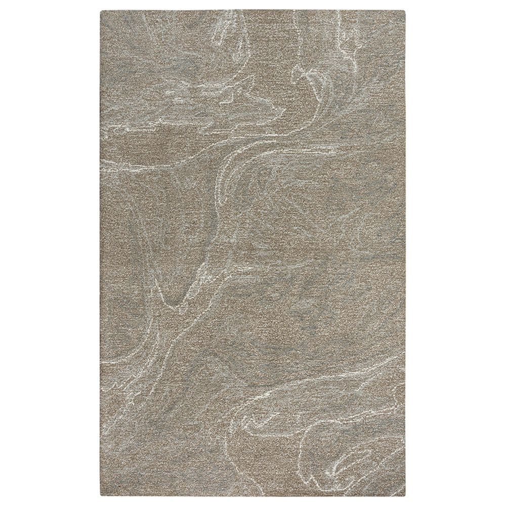 RIZZY Harmony Abstract 5" x 7"6" Brown Area Rug, , large