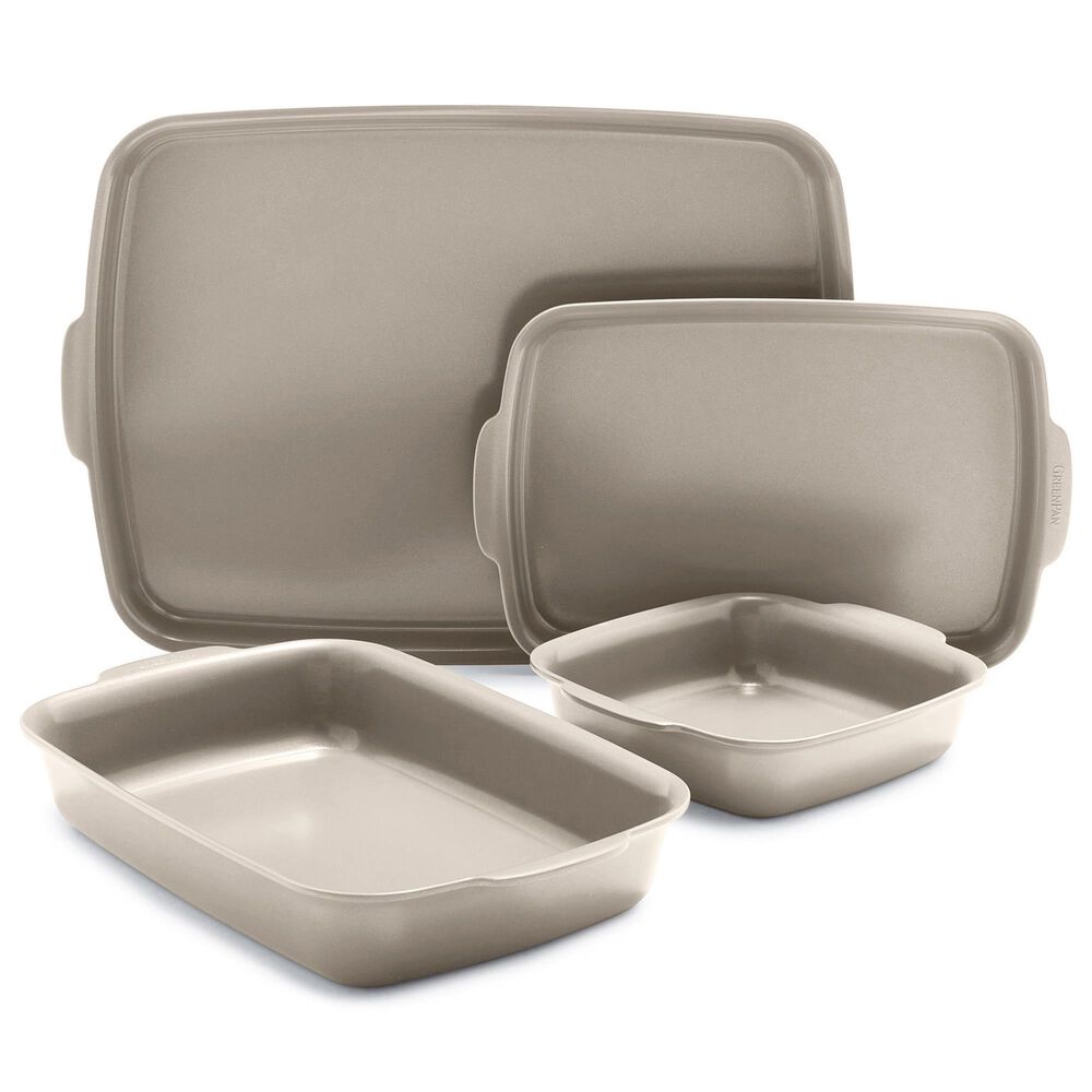 Green Pan Premiere Ovenware 4-Piece Baking Set in Taupe, , large