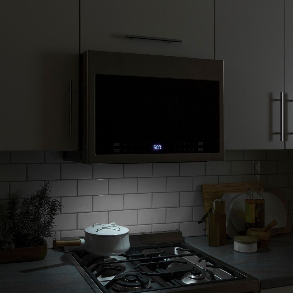 Haier 1.4 Cu. Ft. 24" Over The Range Microwave in Stainless Steel, , large