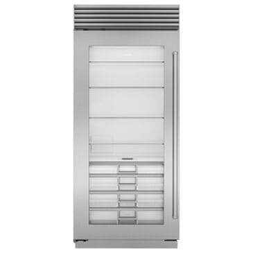Sub-Zero 22.9 Cu. Ft. Classic Freezerless Refrigerator with Professional Handles in Stainless Steel, , large