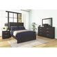 Signature Design by Ashley Belachime 2 Drawer Nightstand in Dark Charcoal, , large