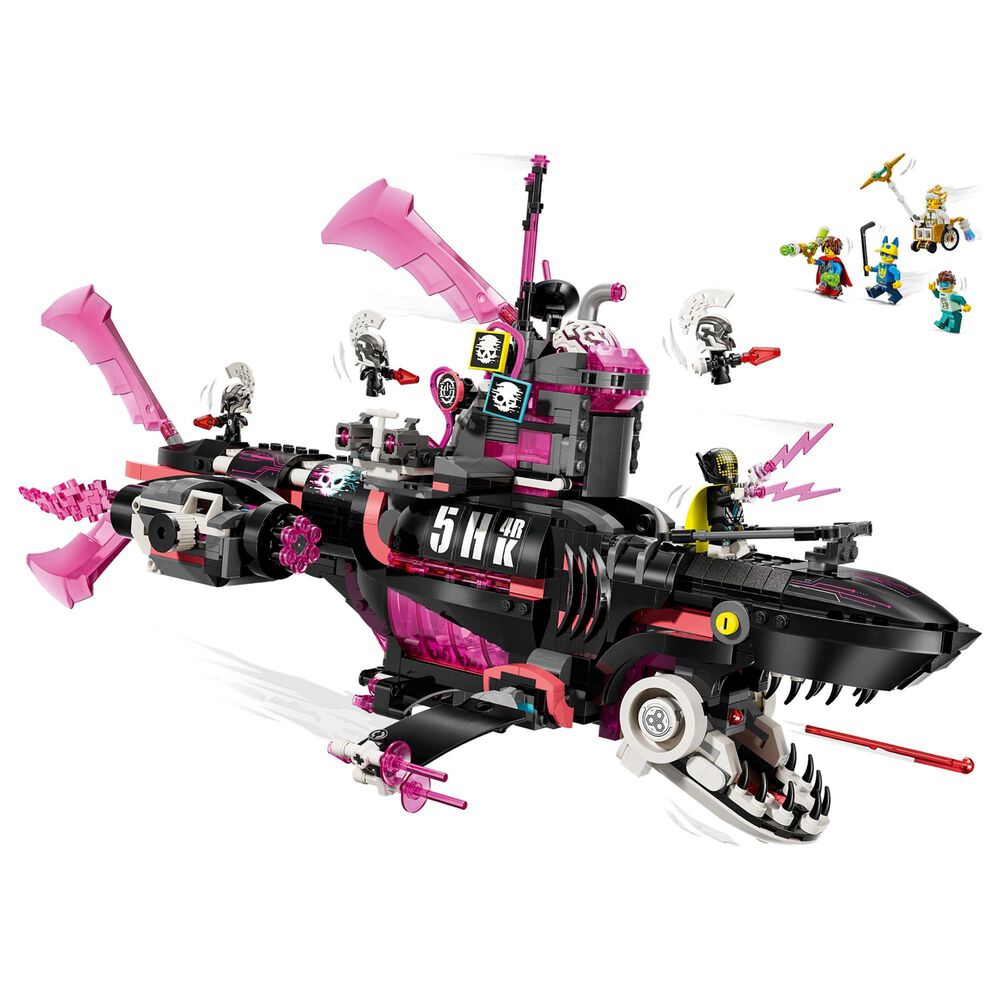 LEGO Dreamzzz Nightmare Shark Submarine Building Set, , large