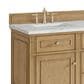 James Martin Vanities Lorelai 60" Double Vanity in Light Natural Oak with 3 cm Ethereal Noctis Quartz Top, , large