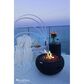 Elementi Fire York Round Liquid Propane Fire Table in Black, , large