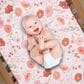 Lambs & Ivy Flower Power 3-Piece Crib Bedding Set in Pink, , large