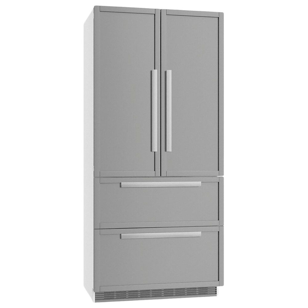 Miele Bottom Panels 36" French Door Refrigerator in Stainless Steel, , large
