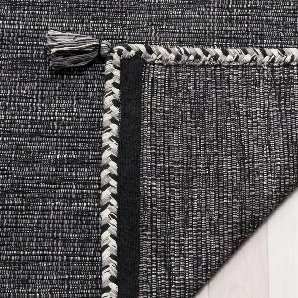 Safavieh Montauk 2&#39;3&quot; x 7&#39; Grey and Black Runner, , large