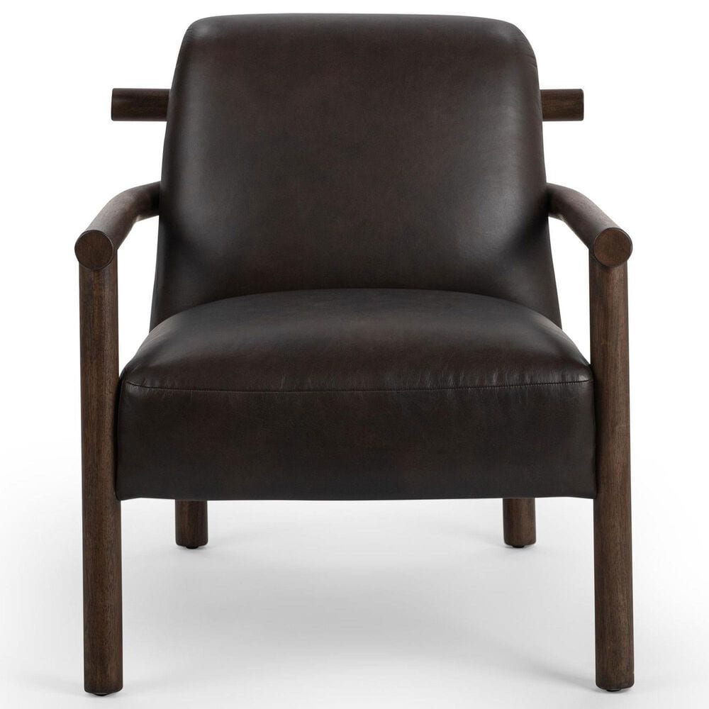 Classic Home Azoria Accent Chair in Dark Roast, , large