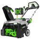 EGO 21" Single-Stage Snow Blower with Peak Power, 2 x 4.0Ah Batteries and 320W Charger in Black and Gray, , large