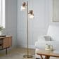 Grandview Gallery Marcel Metal Floor Lamp in Gold, , large