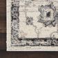 Nourison Fusion Cream and Gray 2"2" x 7"6" Runner, , large