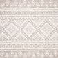 Safavieh Micro-Loop 8" x 10" Dark Gray and Ivory Area Rug, , large
