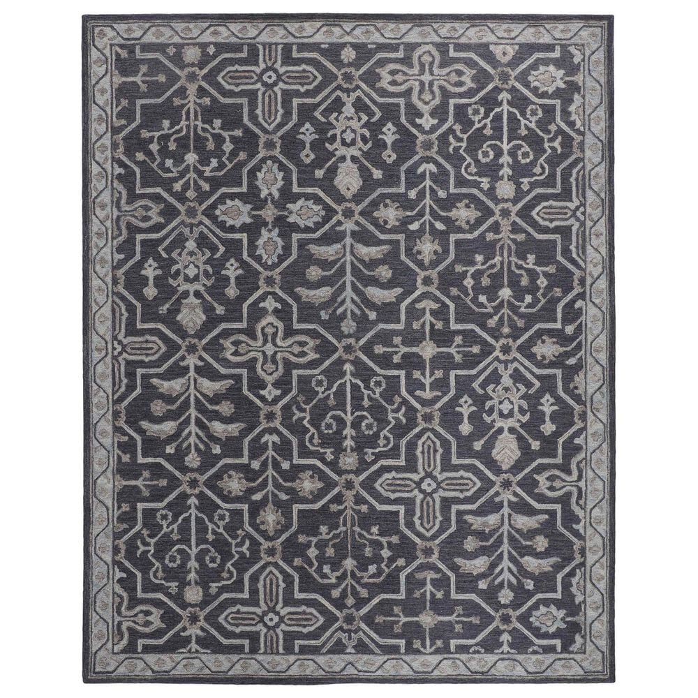 Feizy Fallon 4" x 6" Blue Area Rug, , large