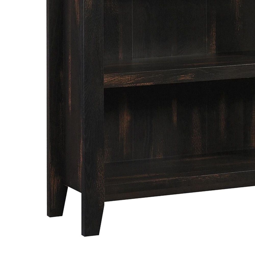 Sauder Dakota Pass 5-Shelf Bookcase in Char Pine, , large