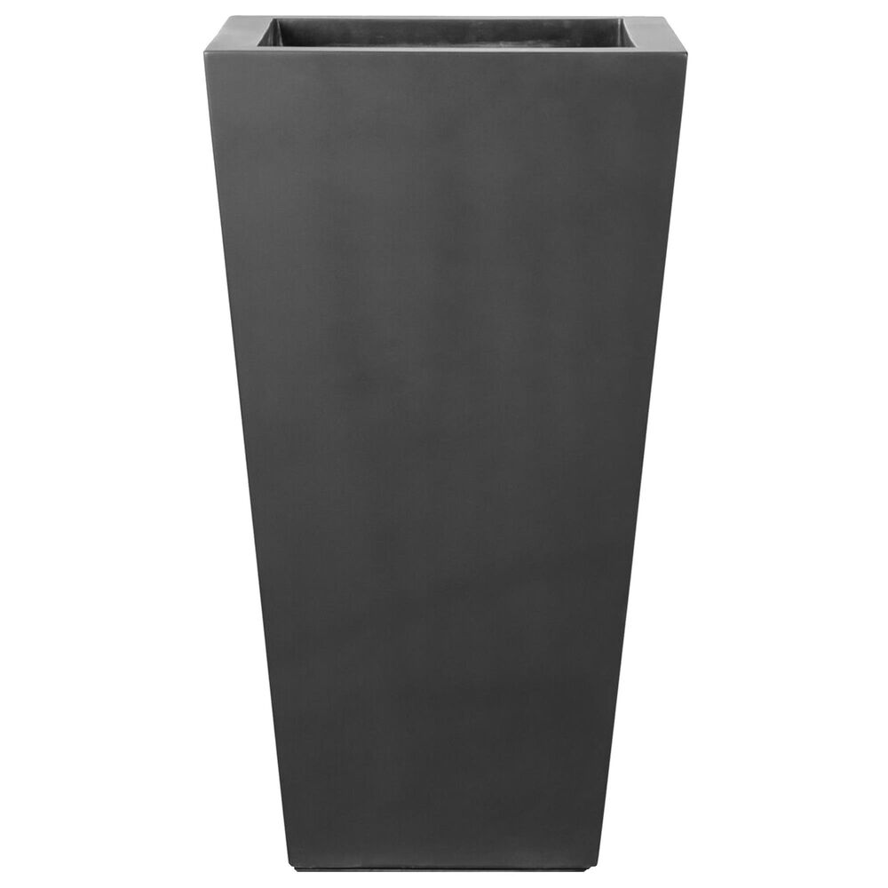 Four Hands Koto Outdoor Tall Planter in Black, , large