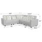 Henderson Breckenridge 5-Piece Stationary Sectional in Hailey Exru, , large