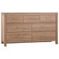 Viceray Collections Choices Amelia, Tide and Timber 4-Piece Queen Bedroom Set with Two Nightstand in Natural Oak, , large