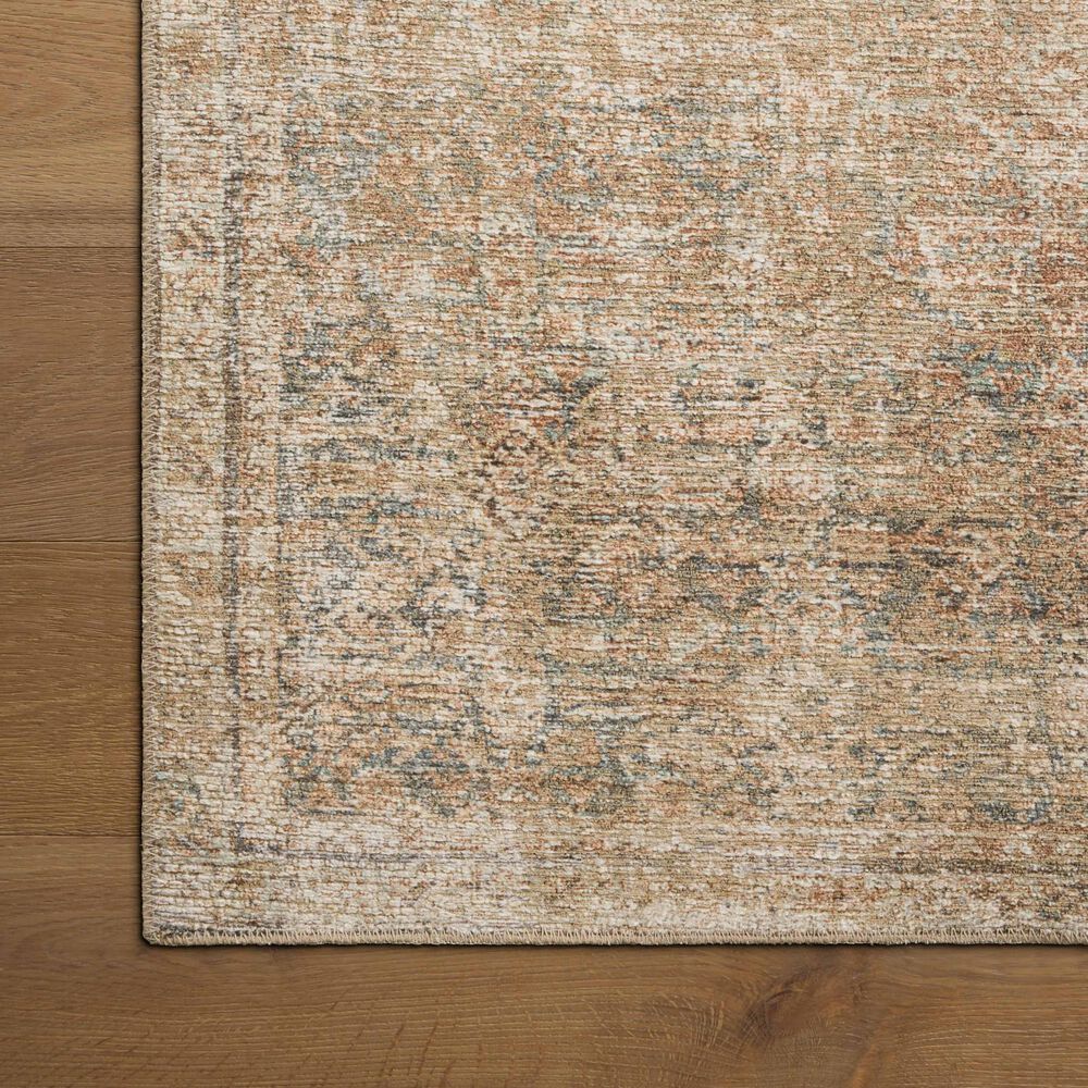 Amber Lewis x Loloi Cambria Ocean and Brick 2'6" x 7'6" Runner, , large