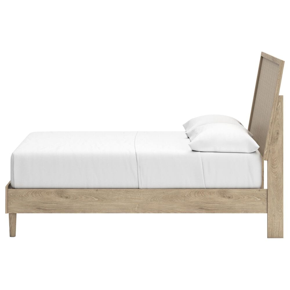 Ashley Cielden Full Platform Bed in Tan, , large