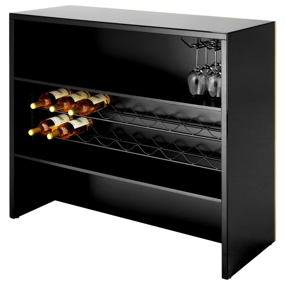 Eichholtz Grimaldi Bar Table in Gold and Black, , large