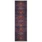 Safavieh Evoke EVK275F 2"2" x 15" Blue and Fuchsia Runner, , large