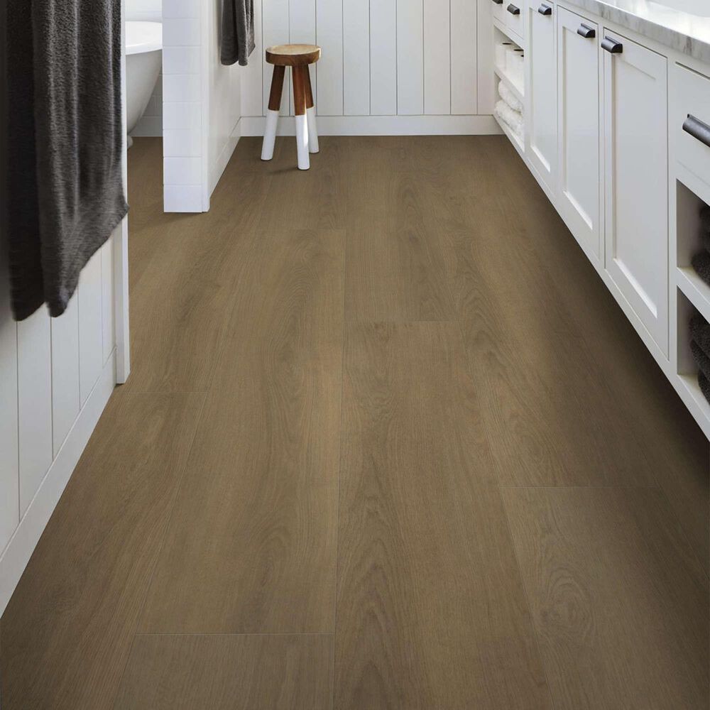 Shaw Dwell Homespun Brown 9&quot; x 60&quot; Luxury Vinyl Plank, , large