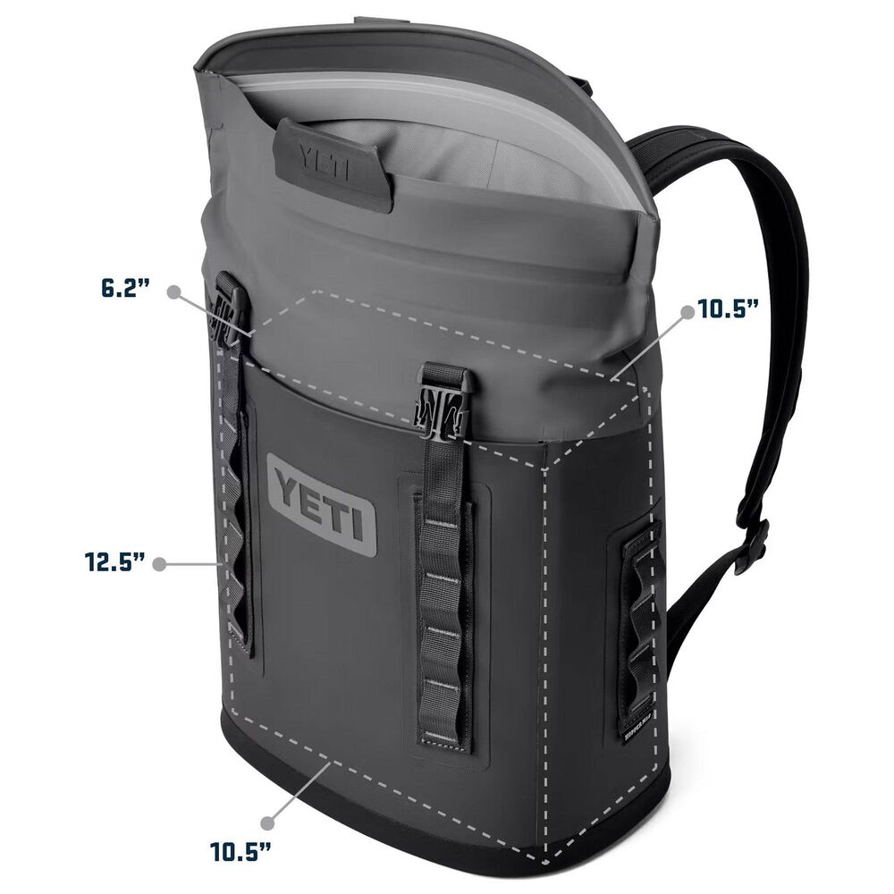 YETI Hopper M12 Backpack Soft Cooler in Stag Red, , large