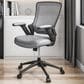 Rta Products Llc Mid-Back Mesh Task Office Chair with Height Adjustable Arms in Grey, , large