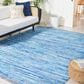 Safavieh Montauk MTK251 8" x 10" Blue Area Rug, , large