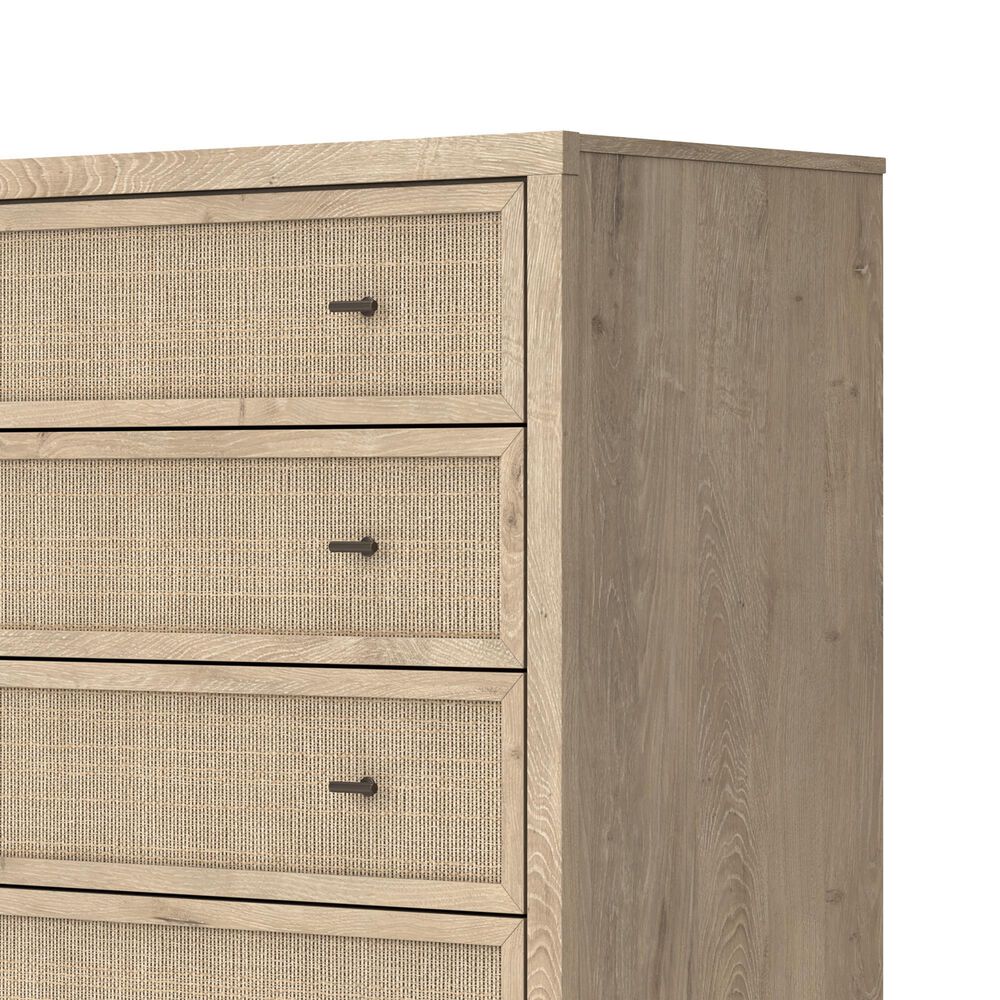 Ashley Cielden 5-Drawer Chest in Tan, , large