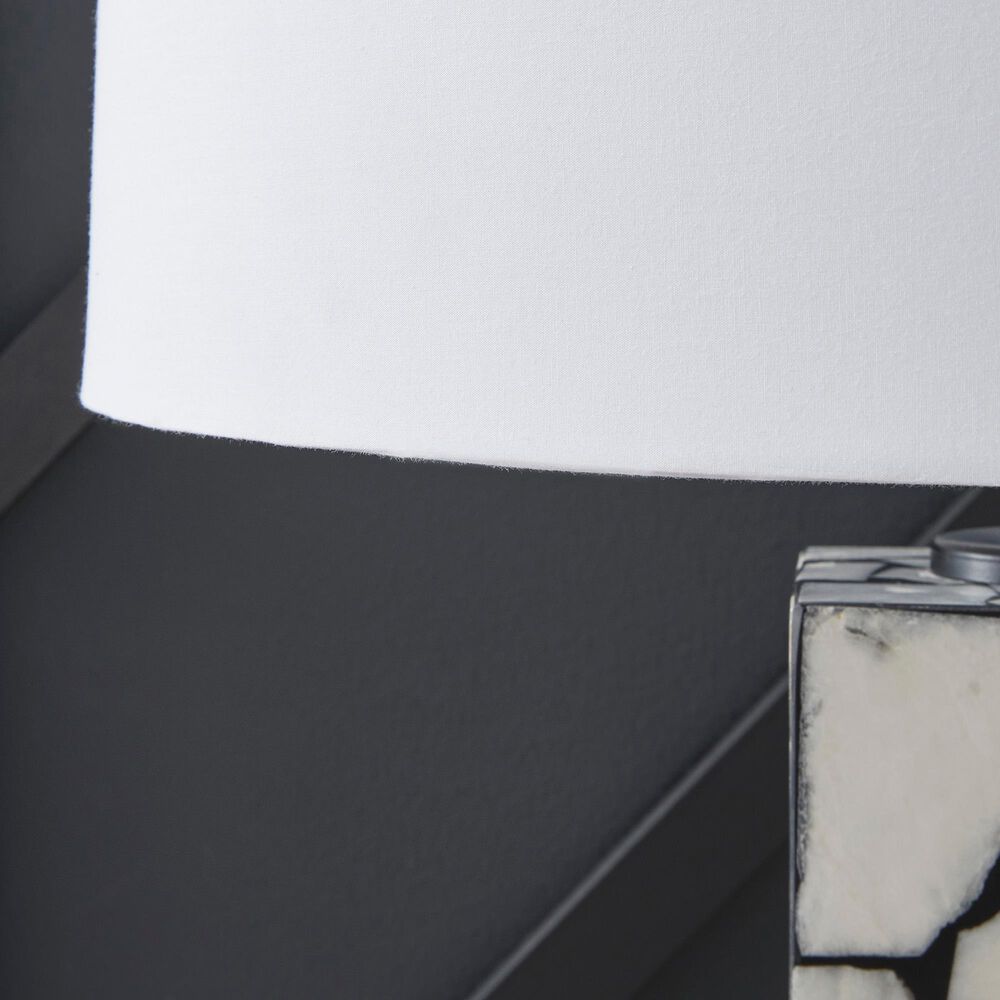 Ashley Macaria Table Lamp in White and Black, , large
