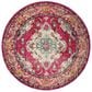 Safavieh Monaco MNC243D-5R 5" Round Pink/Multi Area Rug, , large