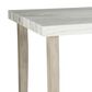 Ashley Larawyn Counter Height Table in Bisque, White and Gray - Table Only, , large