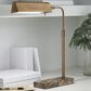 Ashley Yafe Metal Desk Lamp in Burnished Copper Bronze and Brown, , large