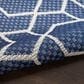 Nourison Horizon HOZ01 Navy 5" x 7" Indoor/Outdoor Area Rug, , large