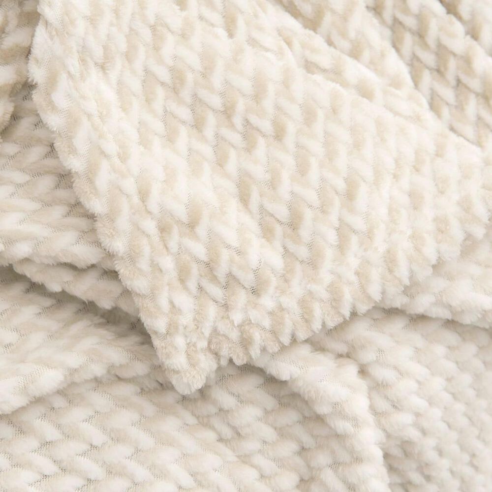 Jacquard King Blanket in Oak, , large