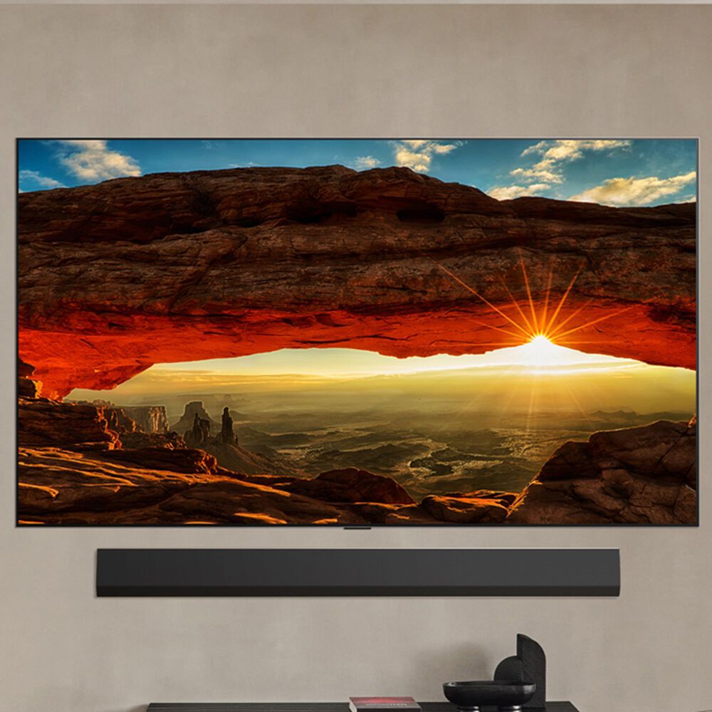 LG 55&quot; Class G5 Series OLED evo AI 4K with Supplied Wall Mount in Black - Smart TV, , large