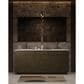 Lexora Home Abbey 72" Double Bathroom Vanity in Brown Oak with 2 cm White Cultured Marble Top and Rectangular Sinks, , large