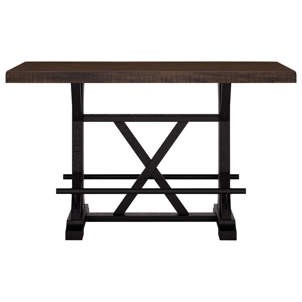 Ashley Valebeck Counter Height Table in Black and Brown - Table Only, , large