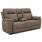 MotoMotion Trent Power Loveseat in Capriccio Cappuccino, , large